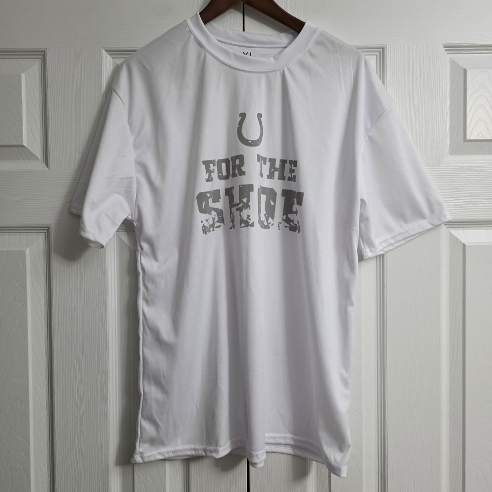 Indianapolis Colts For The Shoe Stadium Giveaway T Shirt Mens Size XL NWOT